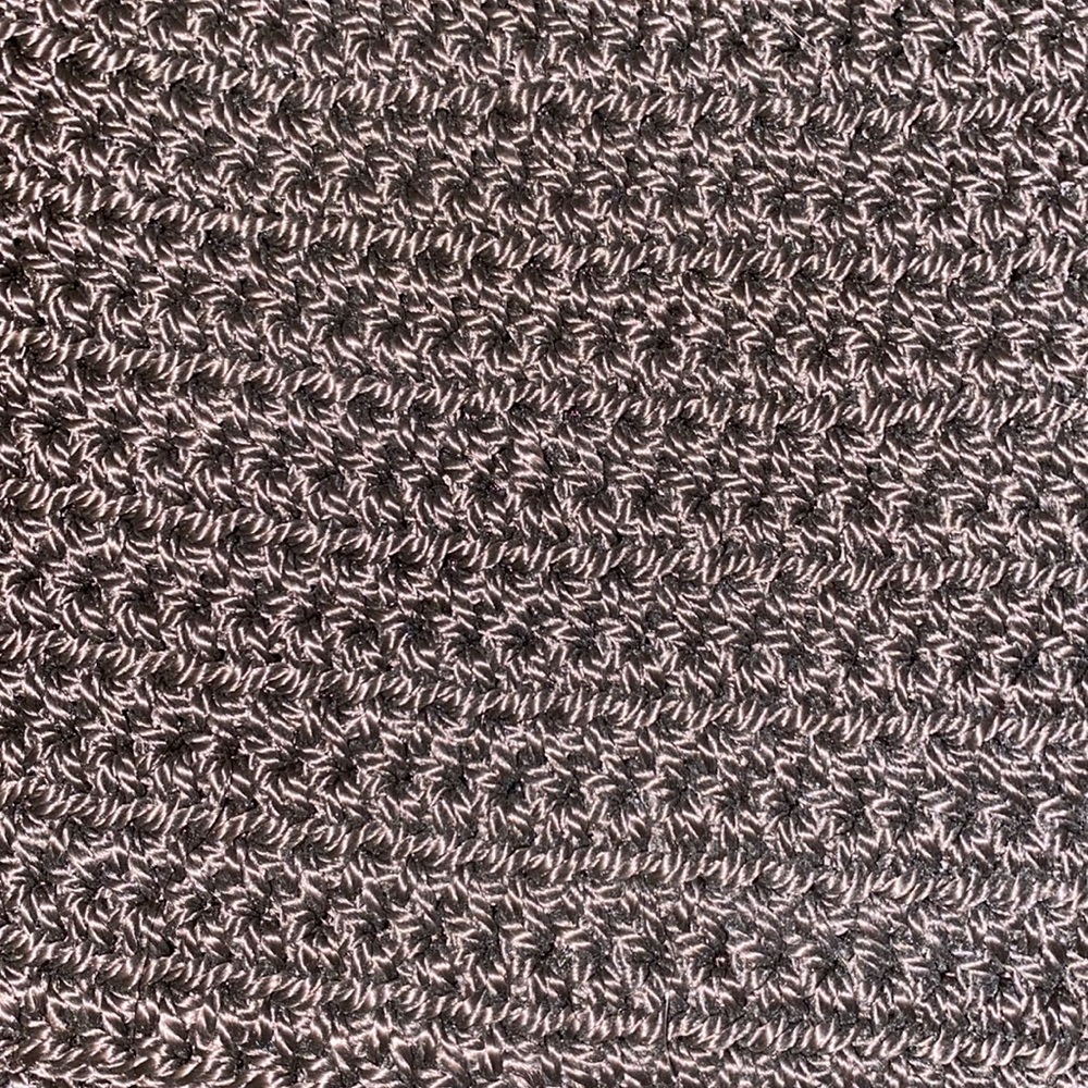 Small dark brown crocheted bag - Picture 2 of 5